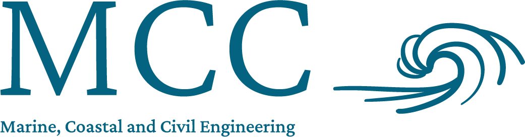 MCC Marine, Coastal, and Civil Engineering Logo